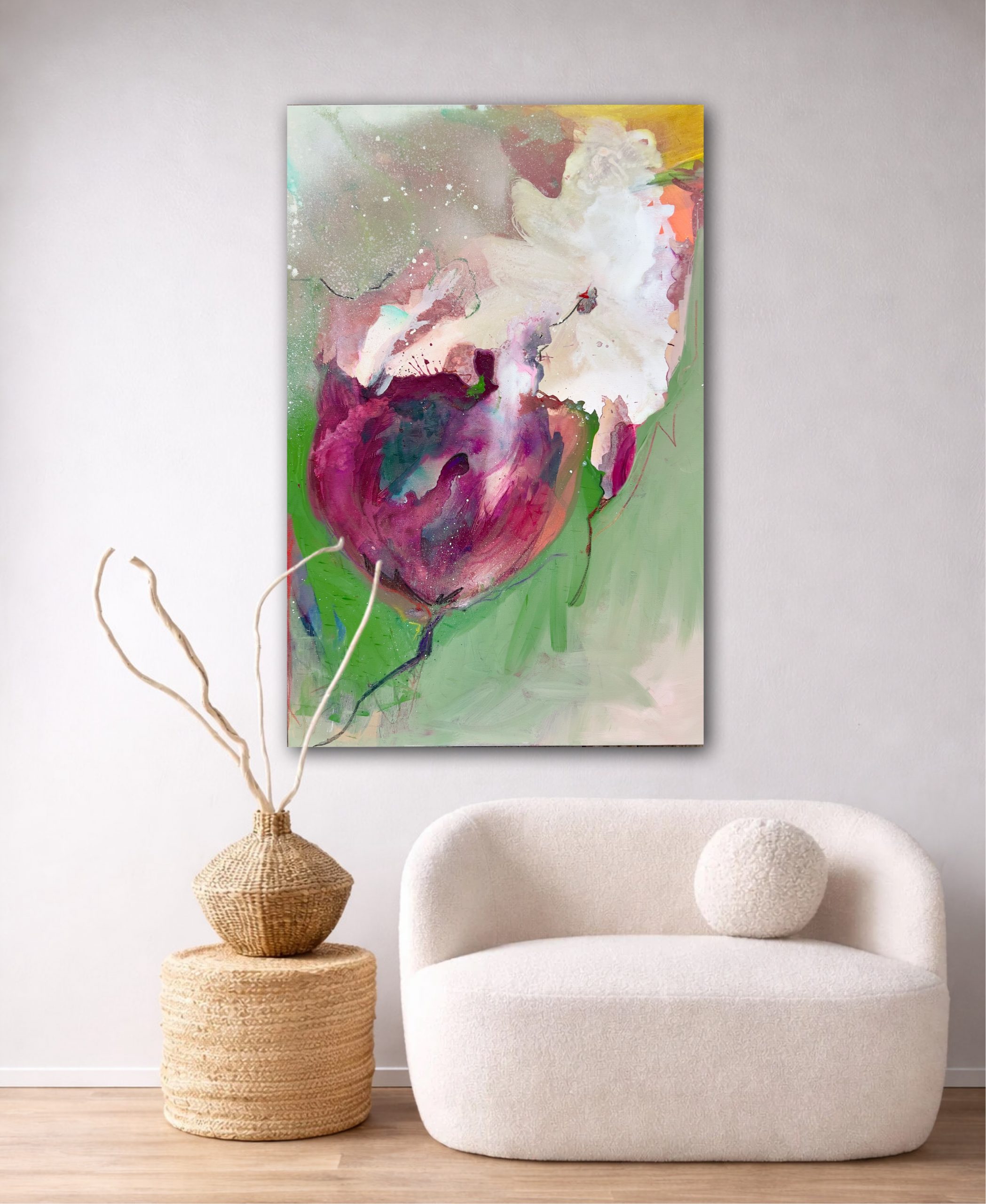 Blütenrausch in smaragd Blütenrausch in smaragd